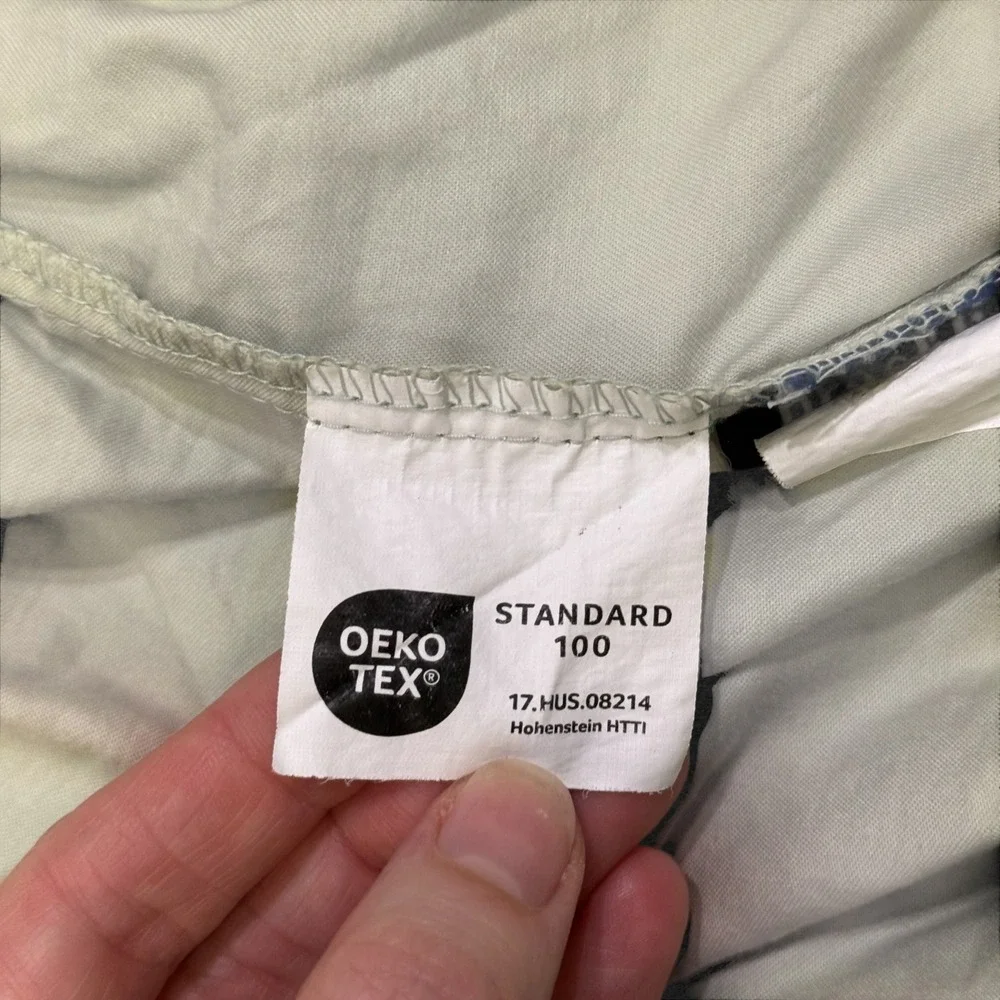 Brooklinen King Fitted Sheet 100% Cotton Percale Sage Green FTD-K134S